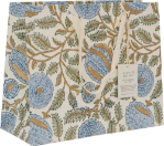 Bluestone Flower Handmade Medium Gift Bag