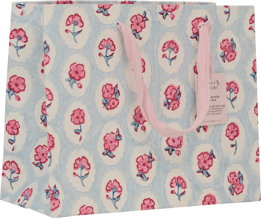 Scallop Pink Handmade Medium Gift Bag