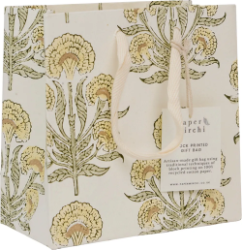 Aurora Buttercream Handmade Small Gift Bag