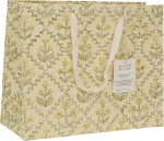 Lattice Buttercream Handmade Medium Gift Bag