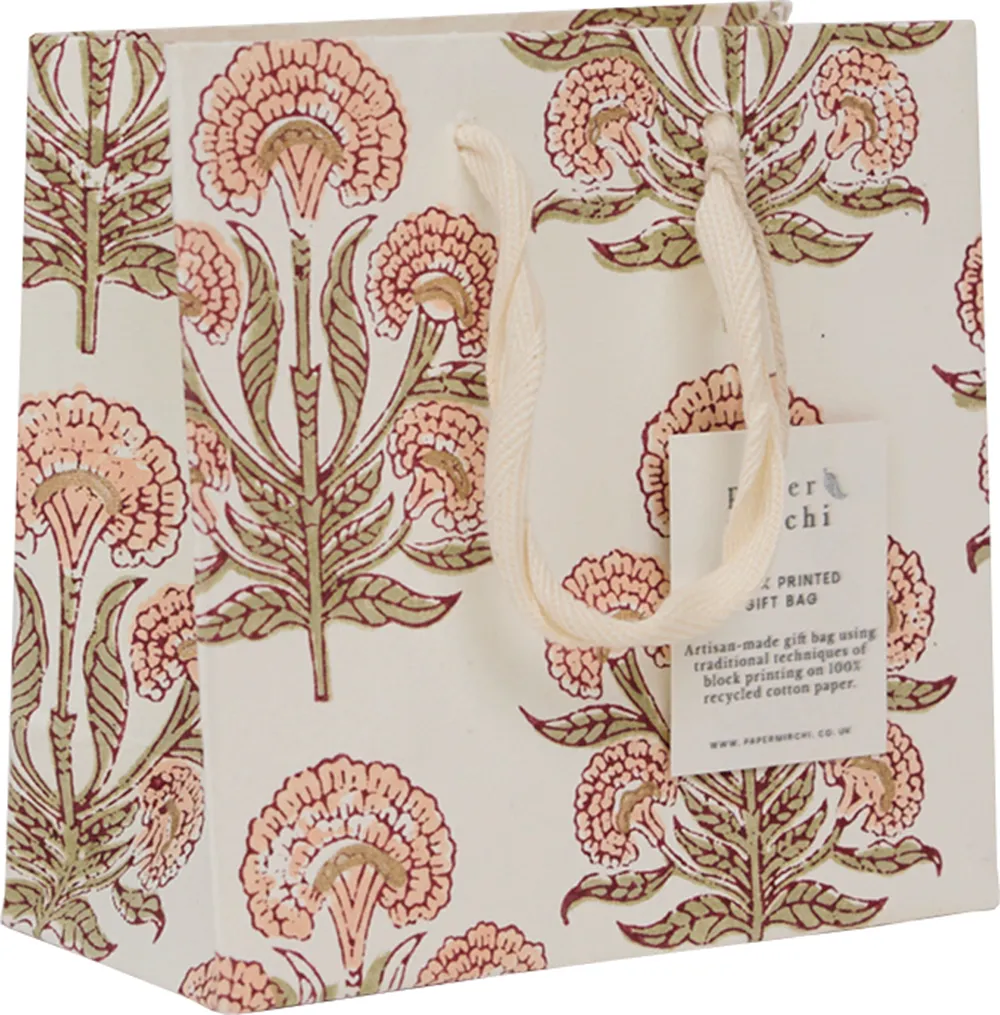 Aurora Terracotta Handmade Small Gift Bag