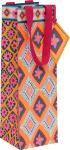 Floral Fusion Bottle Gift Bag