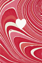 Love Die Cut Handmade Blank Card