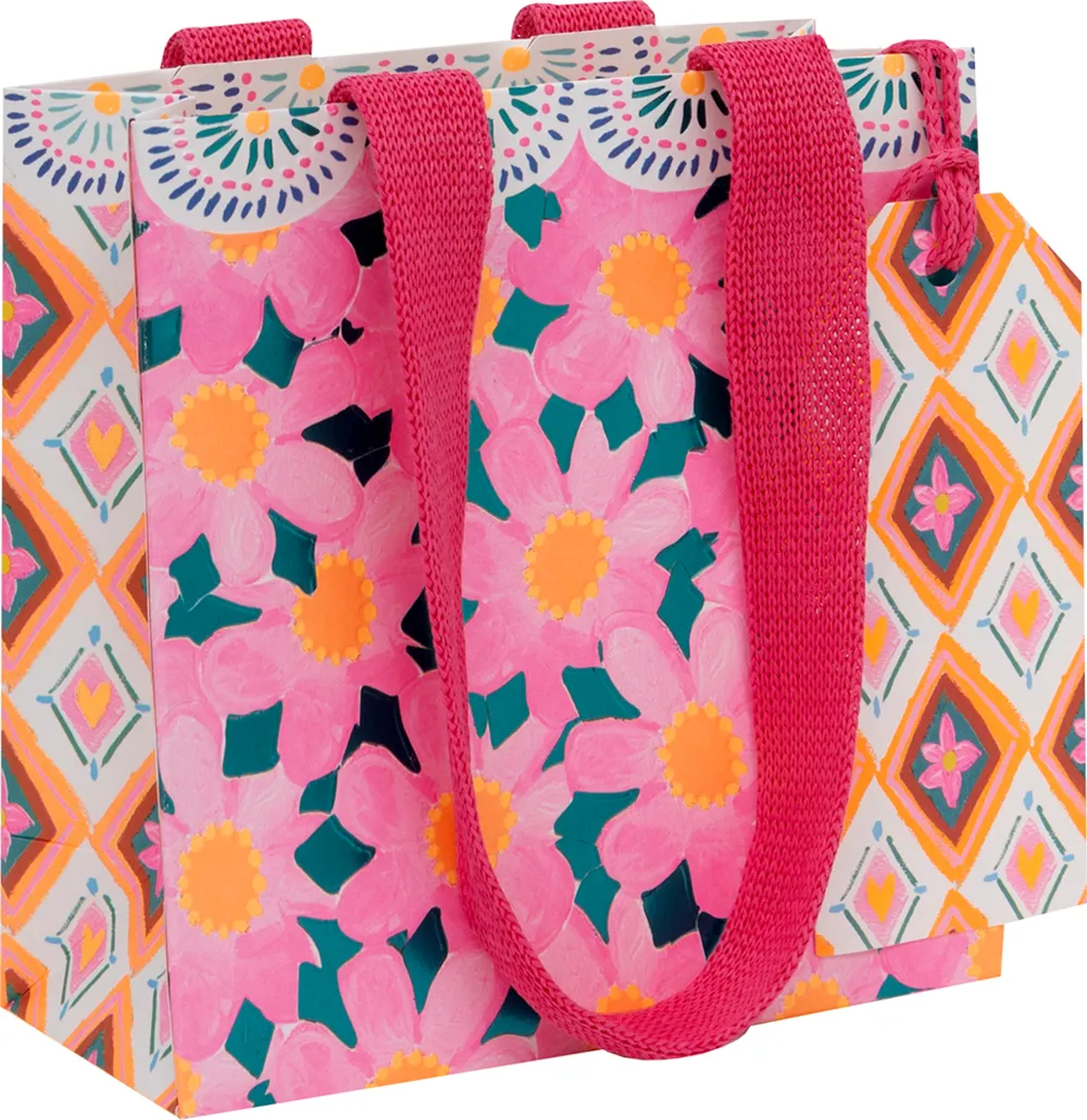 Floral Fusion Small Gift Bag