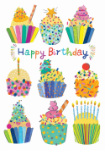 Cupcake Birthday Card
