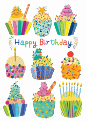 Cupcake Birthday Card