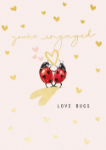 Love Bugs Engagement Card