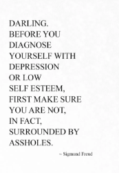 Darling Diagnose Friendship Card