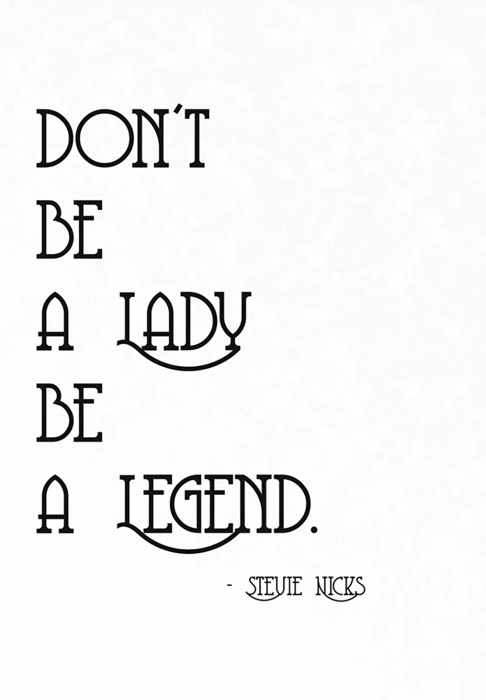 Legend Lady Friendship Card