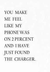 Make Me Feel Charger Friendship Card