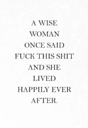 Fuck This Shit Happily Friendship Card