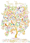 Paradise Tree Birthday Card