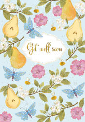 Fruit Get Well Card