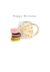 Tea Snacks Birthday Card