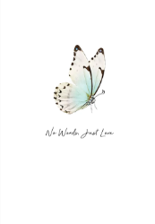 Butterfly Sympathy Card