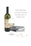 Aged Perfection Birthday Card