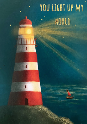 Lighthouse World Love Card