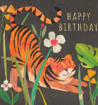 Tiger Birthday Card