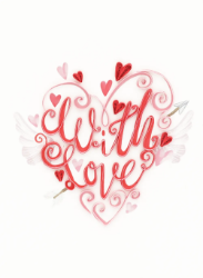 Heart Quilling Love Card