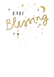 Baby Blessing Greeting Card
