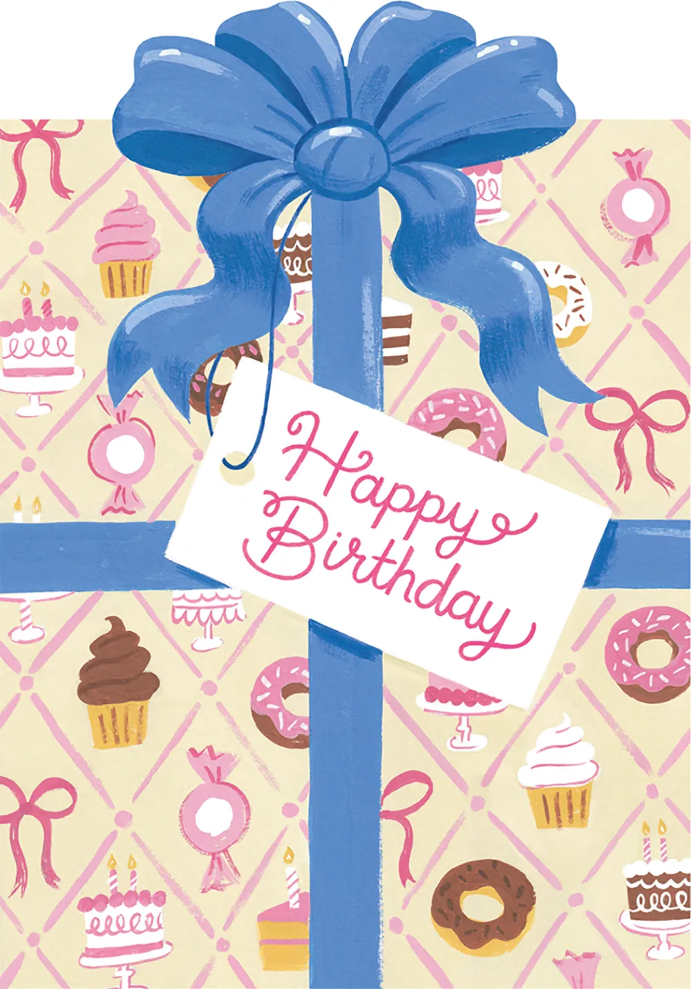 Dessert Present Birthday Card