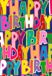 Birthday All Over Card