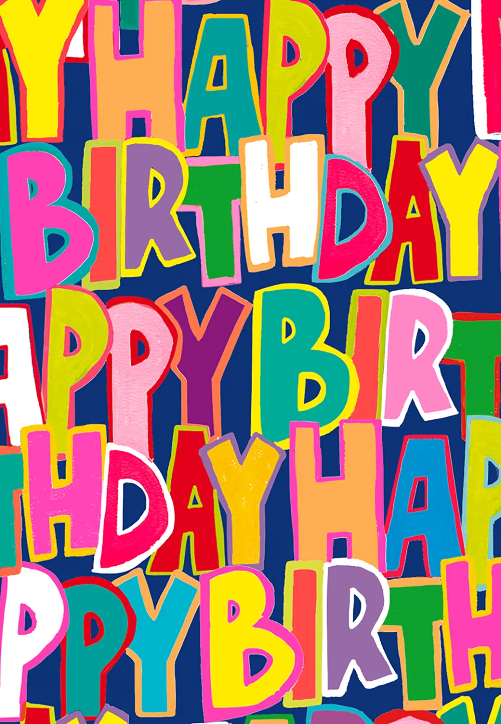 Birthday All Over Card