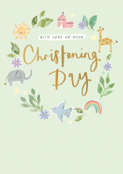 Christening Greeting Card