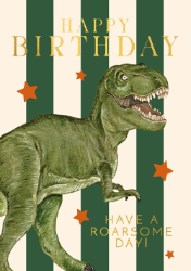 Roarsome Birthday Card