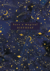 Magical Sky Birthday Card