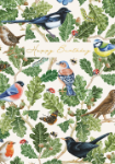 Birds Leaves Birthday Card
