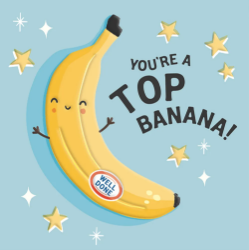 Top Banana Congratulations Card