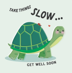 Turtle Get Well Card