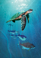 Sea Turtle Blank Card
