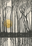 Sun and Trees Blank Card