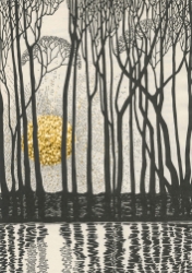 Sun and Trees Blank Card