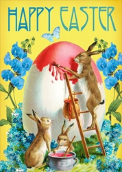 Paint Egg - Easter Card 