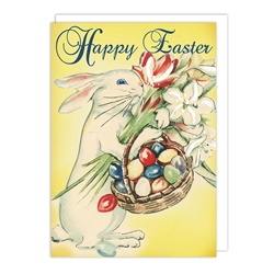 Rabbit Easter Card 