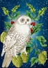 Snow Owl Christmas Card Christmas