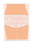 Peachy Keen Birthday Card