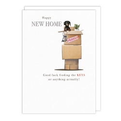 Finding Keys New Home Card 