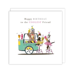 Coolest Friend Birthday Card 