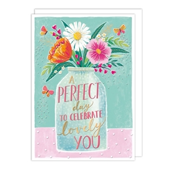 Vase Perfect Birthday Card 