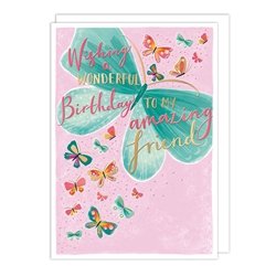 Butterflies Birthday Card 