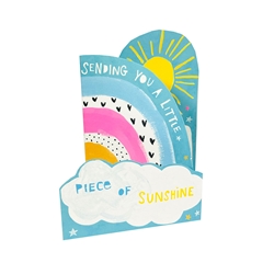Trifold Sunshine Friendship Card 