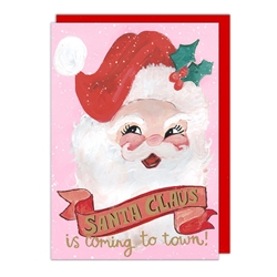 Santa Christmas Card Christmas