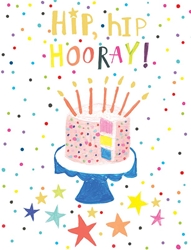 Cake Hooray Birthday Card 