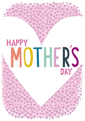 Heart Mothers Day Card 