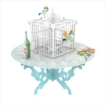 3D Bird Cage Blank Card 
