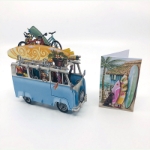 3D Camper Van Blank Card 